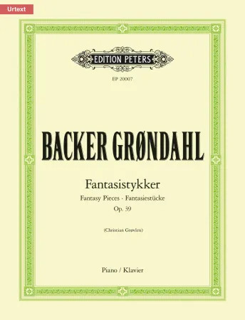 Fantasistykker (Fantasy Pieces) Op. 39 Piano (Peters)