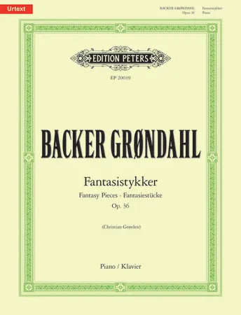 Fantasistykker (Fantasy Pieces) Op. 36 Piano (Peters)