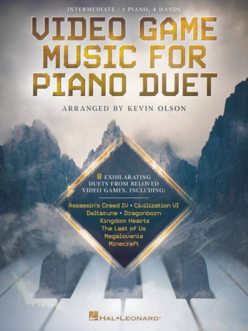 Video Game Music For Piano Duet: Intermediate (Olson)