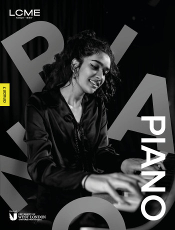 London College Of Music (LCME) Piano Handbook From 2026: Grade 7