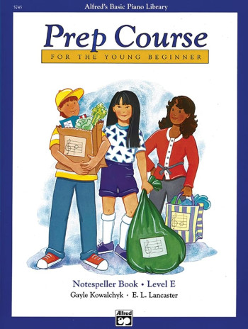 Alfred's Basic Prep Course For The Young Beginner Notespeller Book: Level E