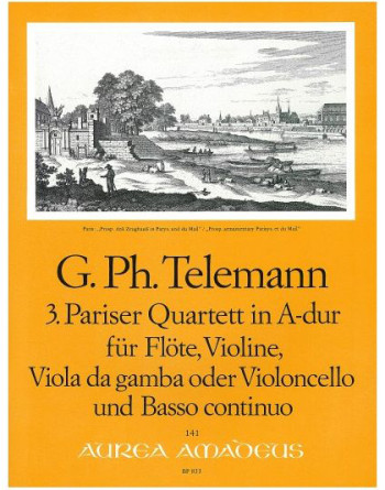 Quartet: Pariser Quartett A-Dur Score & Parts