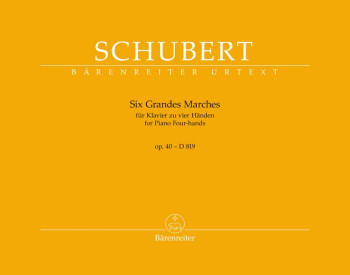 Six Grandes Marches For Piano Four-Hands OP.40 D819 (Barenreiter)
