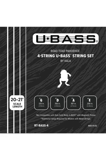 Ukulele Strings: UBASS Road Toad: 20-21 Inch Set