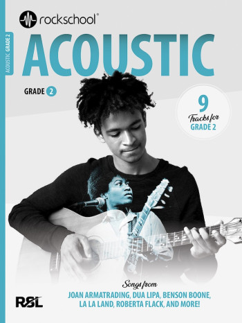 Rockschool Acoustic Guitar Grade 2 2026 Book With Audio-Online