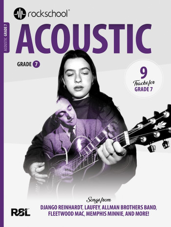 Rockschool Acoustic Guitar Grade 7 2026 Book With Audio-Online