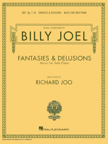 Billy Joel: Fantasies & Delusions: Piano Solo (Schirmer)