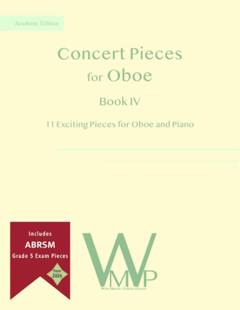 Concert Pieces For Oboe Book 4: Oboe & Piano (Wild Music)