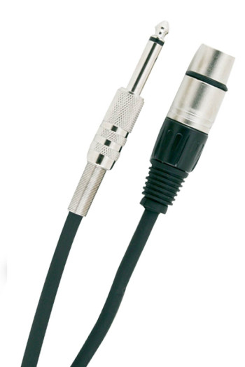 Microphone Cable: 6m: XLR To Jack TGI