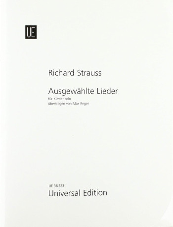 Ausgewählte Lieder For Solo Piano