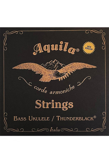 Bass Ukulele Strings: Aquila Thunderblack: Set