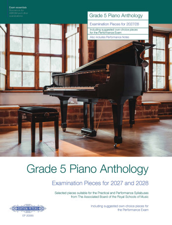 ABRSM Grade 5 Piano Anthology 2027-2028 Piano Solo (Peters)