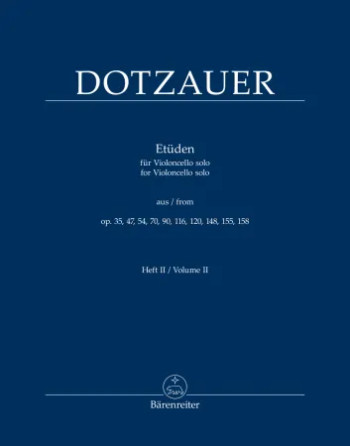 Etudes For Violoncello Solo Vol.2 (Barenreiter)