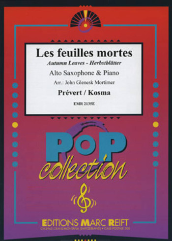 Les Feuilles Mortes AltoSax & Piano (EMR)