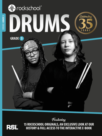 Rockschool Drums Grade 3: 35th Anniversary Edition
