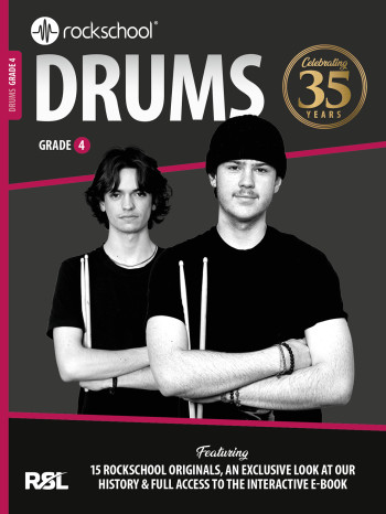 Rockschool Drums Grade 4: 35th Anniversary Edition