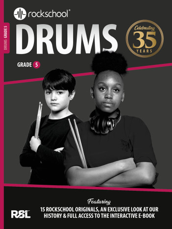 Rockschool Drums Grade 5: 35th Anniversary Edition