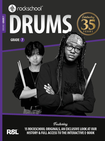 Rockschool Drums Grade 7: 35th Anniversary Edition