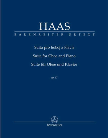 Suite For Oboe And Piano Op.17 (Barenreiter)