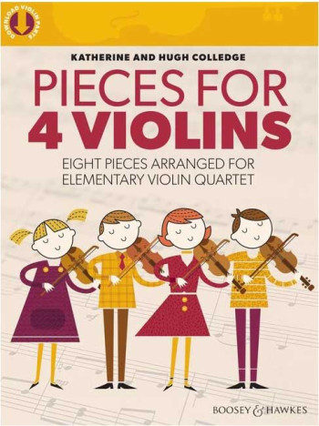 Pieces For 4 Violins  Eight Pieces Arranged For Elementary Violin Quartet
