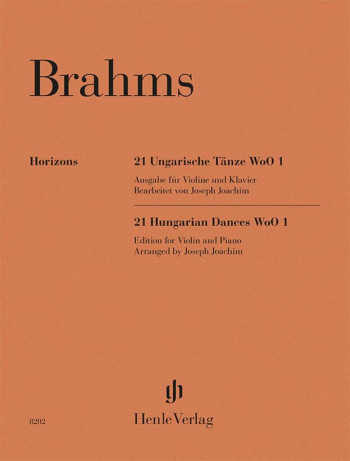 21 Hungarian Dances WoO 1 Violin & Piano  (Henle Horizons)
