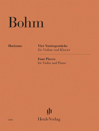 Four Pieces Violin & Piano (Henle Horizons)