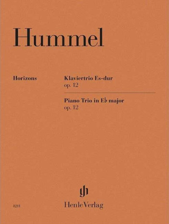 Piano Trio E Flat Major Op. 12: Score & Parts (Henle Horizons)