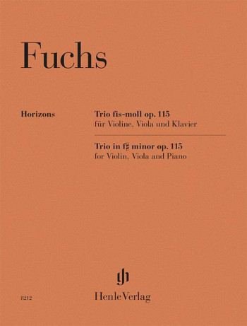Trio F# Minor Op.115 Violin, Viola, Piano (Henle Horizons)