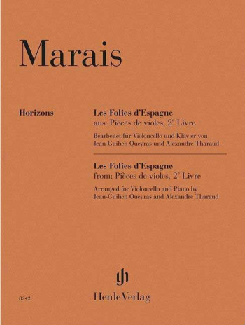 Les Folies D’Espagne Cello & Piano (Henle Horizons)