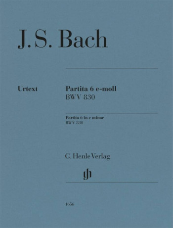 Partita 6 E-Moll BWV 830: Piano (Henle)