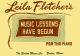 Fletcher Music Lessons Have Begun: Piano Tutor