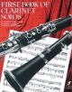 First Book Of Clarinet Solos: Clarinet & Piano  (Faber)