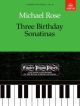 3 Birthday Sonatinas: Easy: Epp76 (Easier Piano Pieces) (ABRSM Ed)