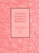 Graded Anthology For Organ Book 5 (Marsden Thomas)