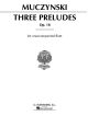 3 Preludes: Solo Flute (Schirmer)
