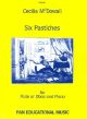 Six Pastiches: Flute And Piano (Pan)