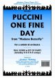 One Fine Day From Madame Butterfly Orchestra Score And Parts