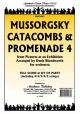 Catacombs And Promenade 4 From Pictures At An Exhibi Orchestra Score And Parts