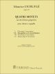 Quatre Motets: Sur Des Themes Gregoriens: Tota Pulchra Es:  SSA No 2 Of 4 Motets