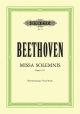 Missa Solemnis Op.123: Vocal Score (Peters)