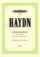 St Cecilia  Mass: Cacilienmesse Hob. Xxii:  5: Vocal Score (Peters)