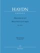 Missa Brevis In F Major Hob. Xxii:  1: Vocal Score (Barenreiter)