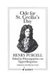 Ode For St Cecilias Day: Vocal: Choral Score