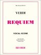 Requiem Vocal Score Latin Text With English Translation (Ricordi)