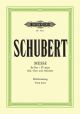 Mass Eb Major D950 No.6 : Vocal Score (Peters)