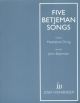 5 Betjeman Songs: Vocal