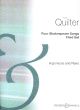 Four Shakespeare Songs, 3rd Set: High Voice & Piano
