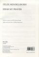 Hear My Prayer Vocal SATB (Novello)