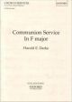 Communion Service: F Major Vocal Satb (OUP)