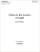Hymn To The Creator Of Light: Vocal Double Satb (OUP)